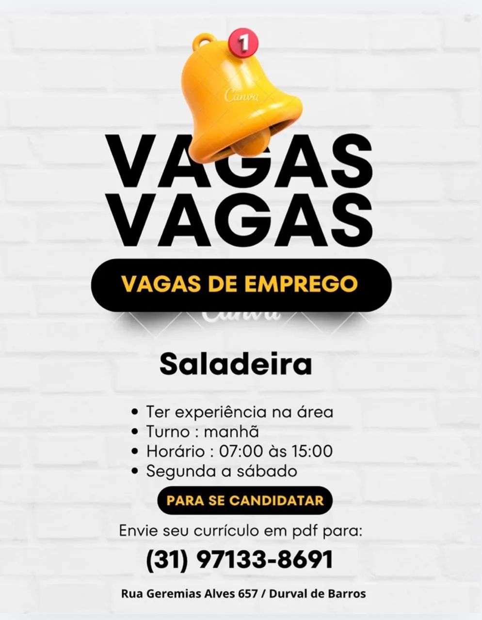 Saladeira para restaurante 