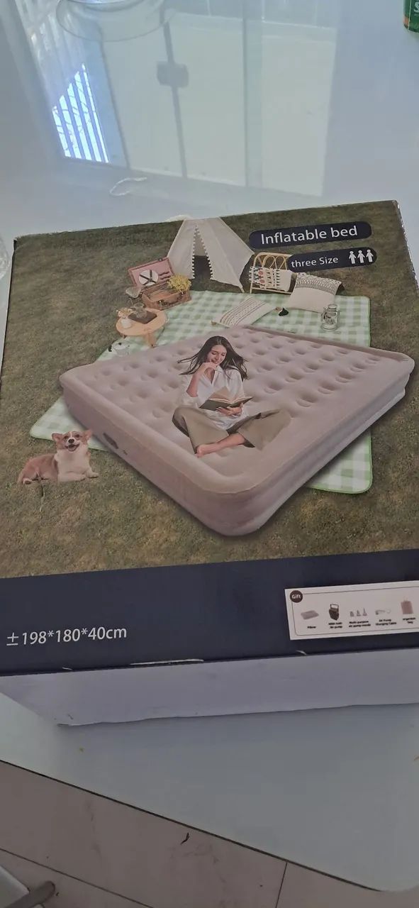Colchão inflável automático 