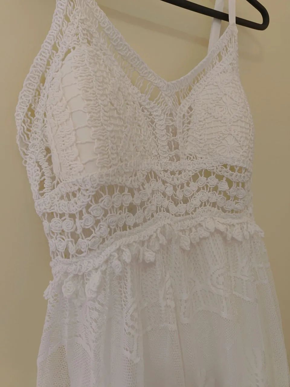 Vestido branco longo P - Foto 4