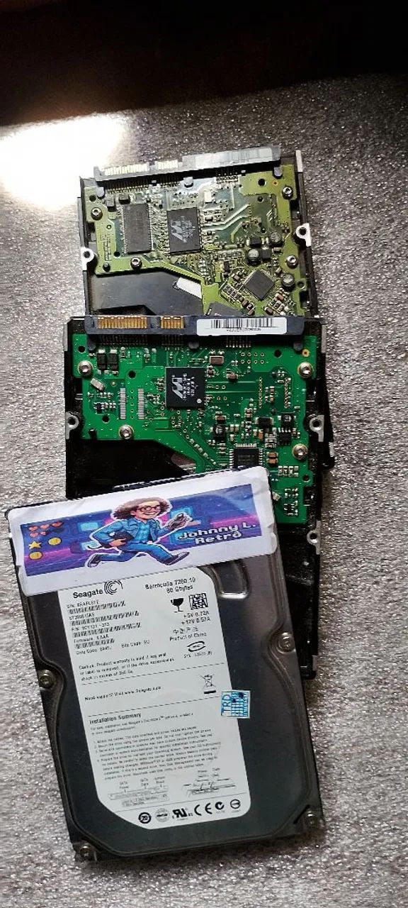 HD  SEAGATE 80GB batocera plus Pc retro  - Foto 2