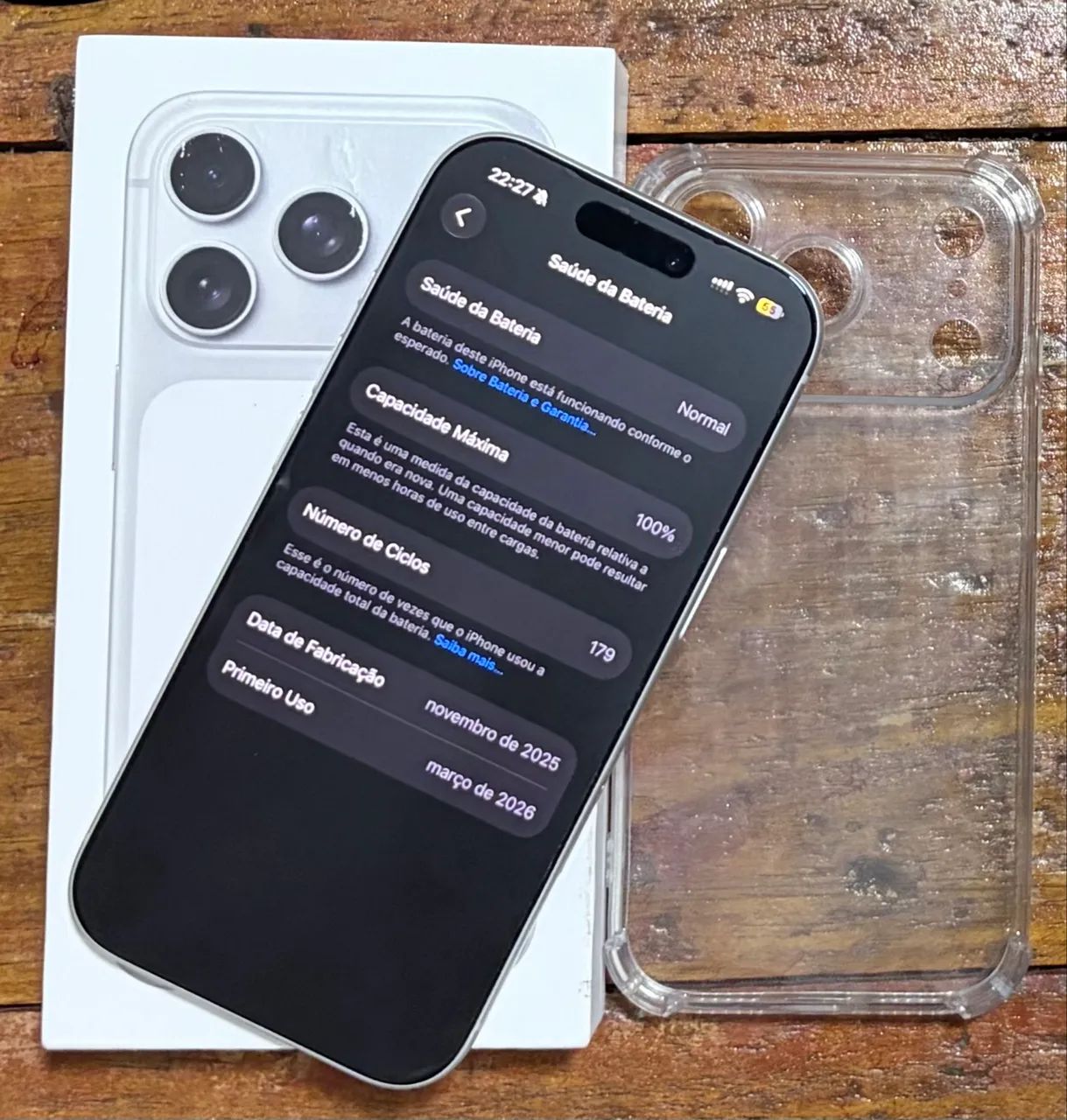 iPhone 17 Pro 256GB Silver | Bateria 100% & Garantia Apple - Foto 3