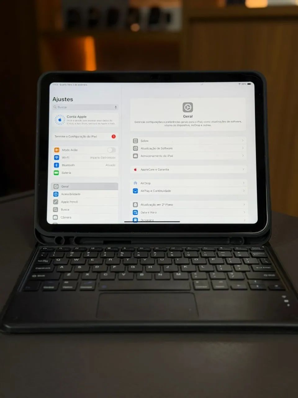 iPad 10ª Geraç ão 64GB + Case com Teclado | 10 Meses de Garantia - Foto 4