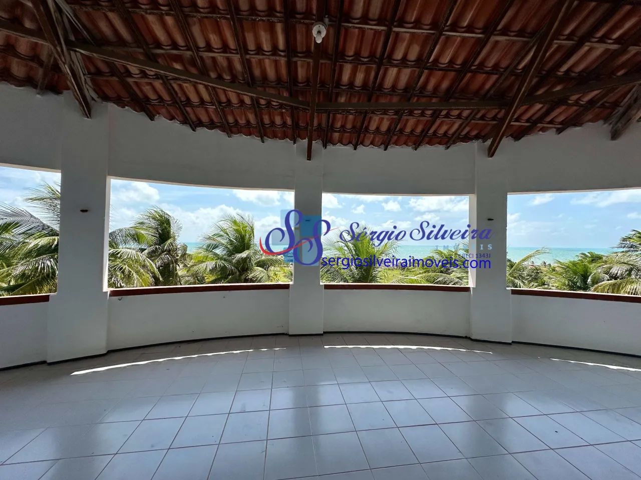 Ampla casa com linda vista para o mar na Prainha - Aquiraz - Foto 3