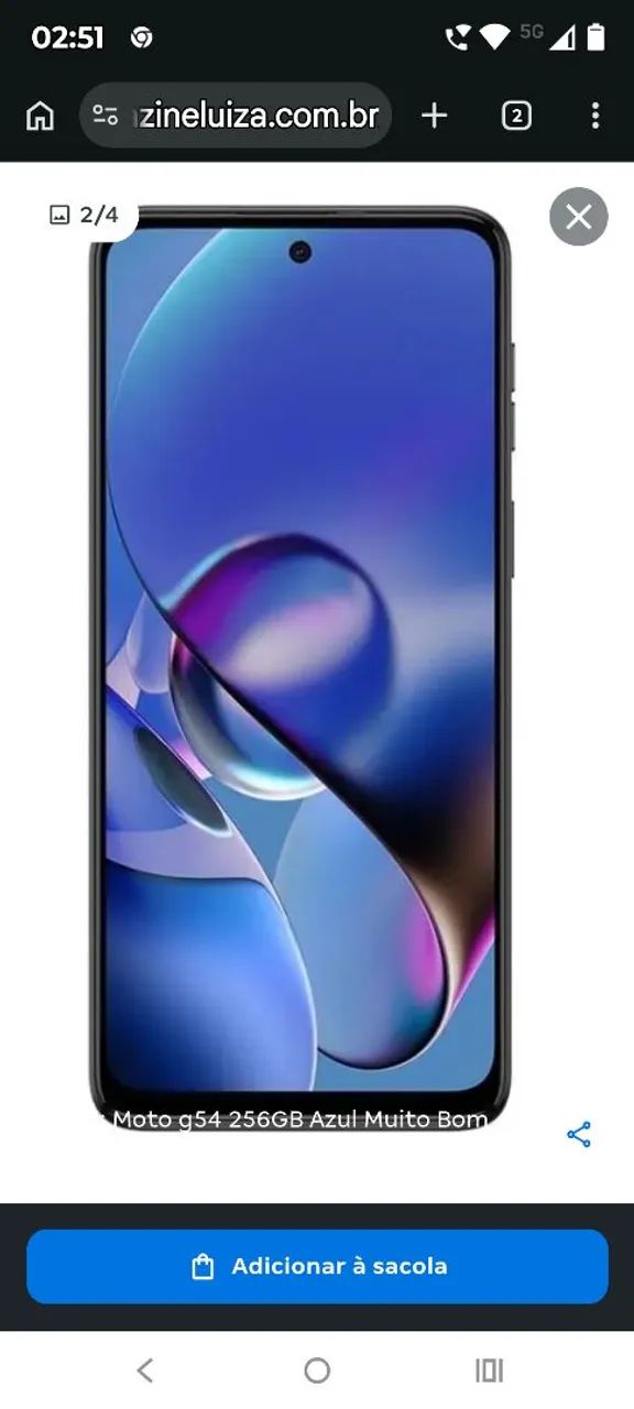 Moto g54 256 gb 8gb de ran 5g - Foto 2