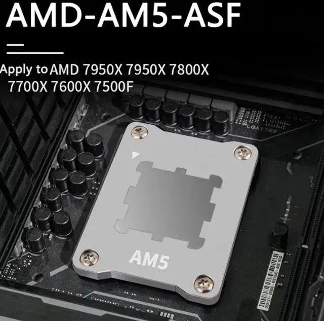 Base de CPU da placa-mãe AM5 Moldura Corretor Pressão Anti-dobra Para Thermalright AMD-ASF