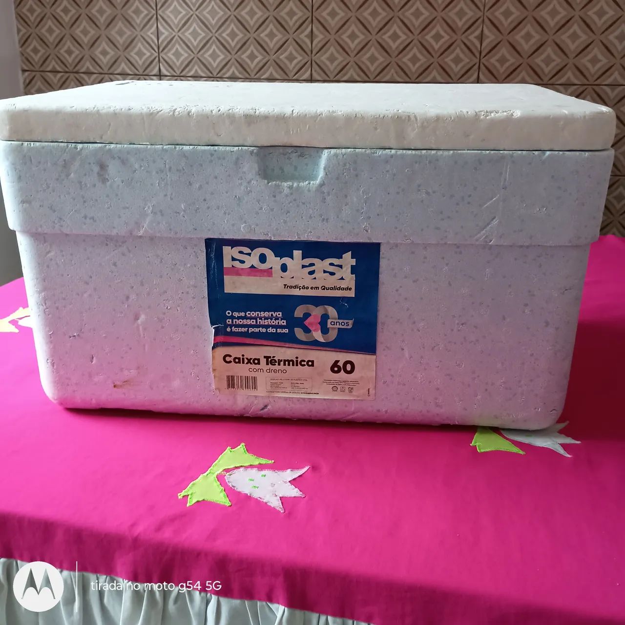 Vendo térmica de isopor com dreno 60 litros  - Foto 2