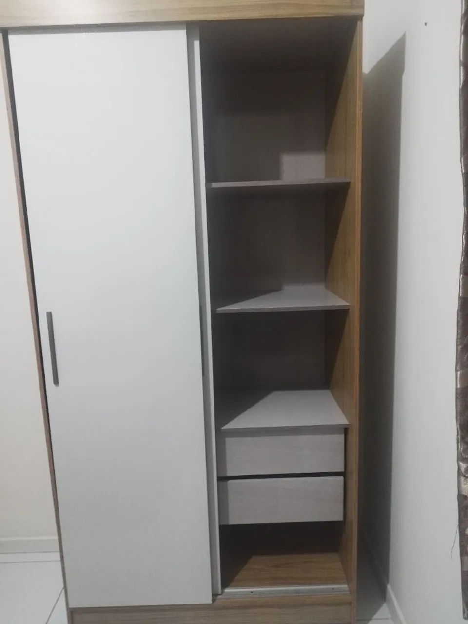 Guarda roupa solteiro MDP- 190x90x45 - Foto 2