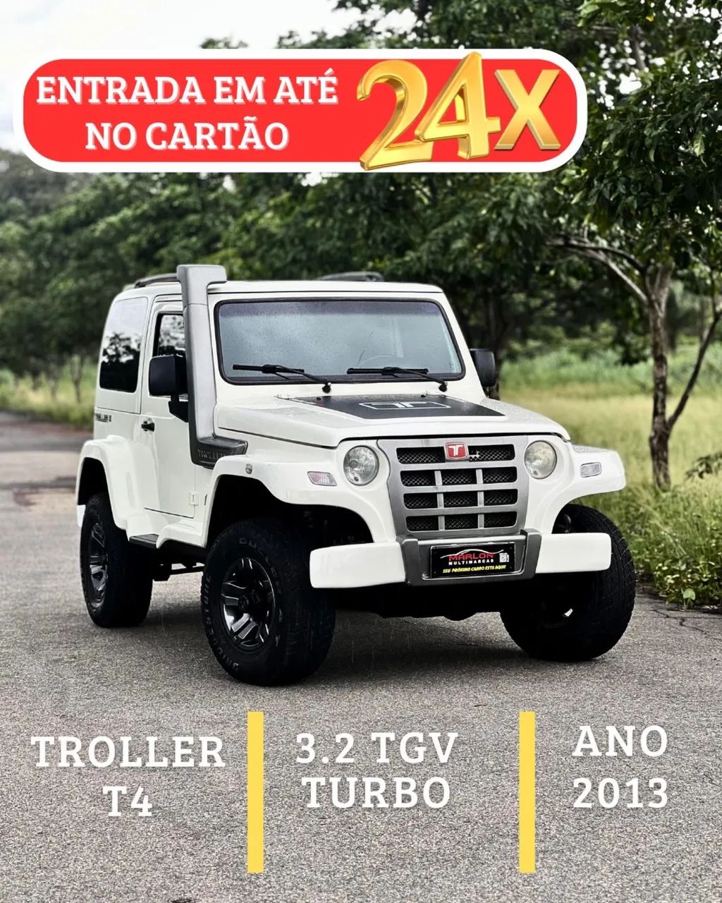 Troller T-4 4X4 3.2 TGV TDI Cap. Rígida Diesel 2013