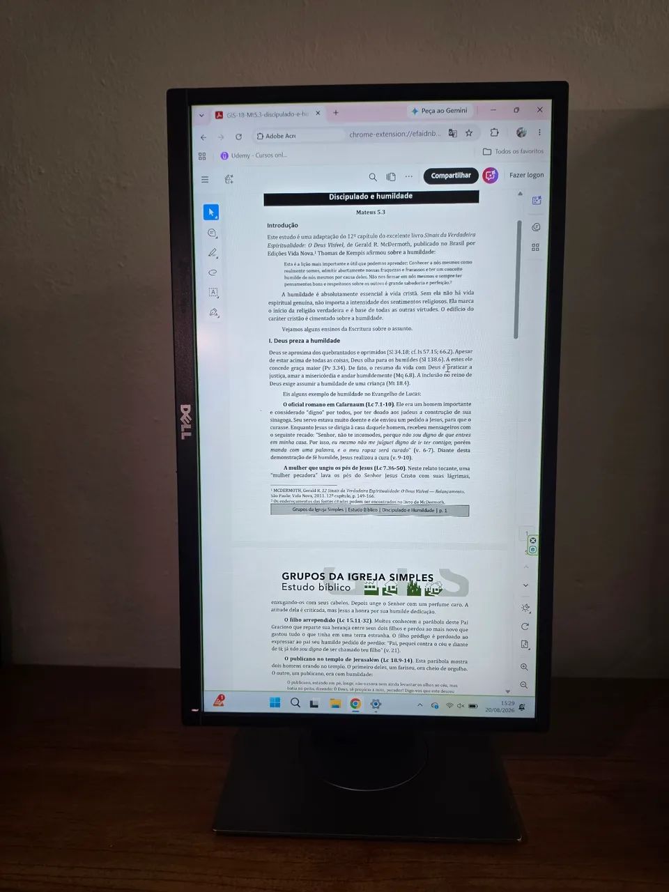 Monitor Dell Profissional P2217Hc - Foto 3