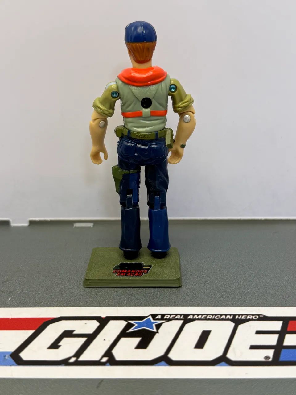 GI Joe Cutter Hovercraft Pilot - 1984 - Comandos em ação , - Foto 2