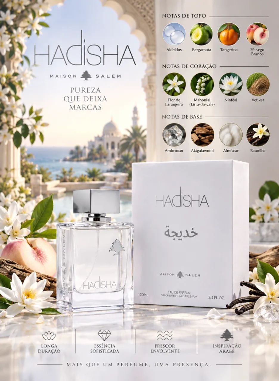 Maison Salem Hadisha EDP 100ml - Foto 3