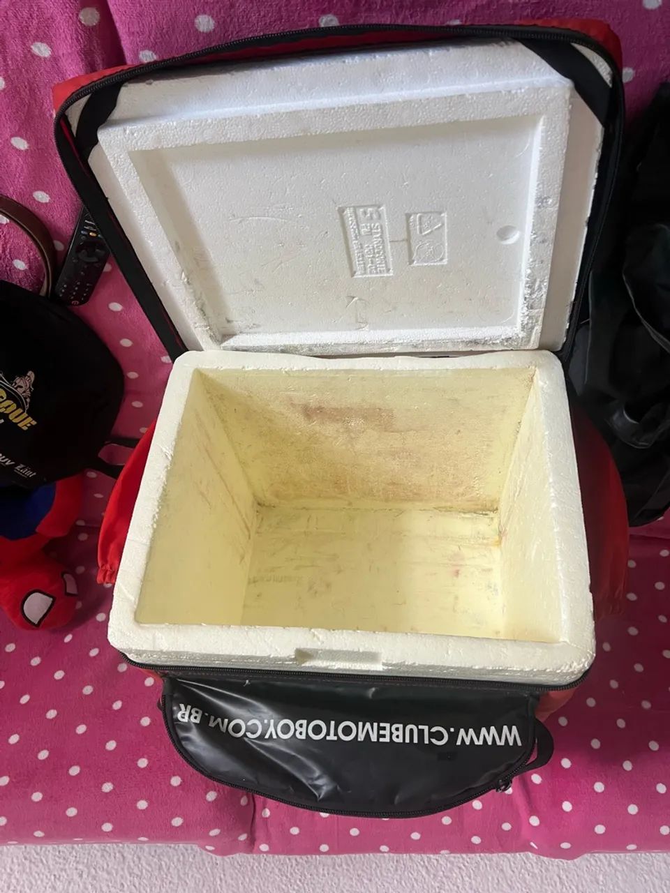 Bolsão Bag de Entrega Bem Conservada + Brinde Conjunto Capa de Chuva  - Foto 3