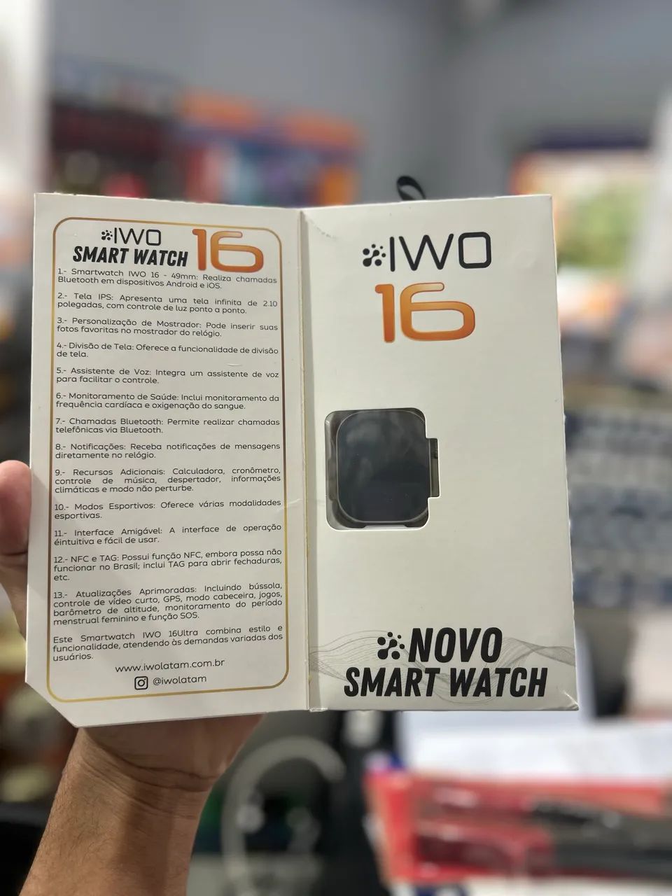 Smartwatch IWO 16  - Foto 3