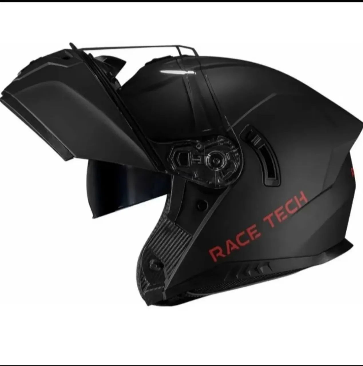 Capacete Race tech com óculos 