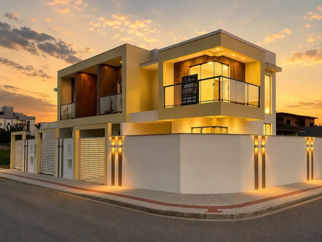 Casa para venda com 84 metros quadrados com 2 quartos