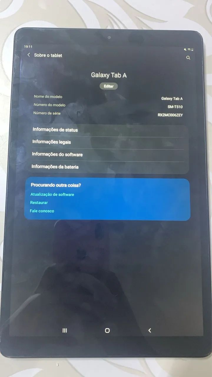 Tablet Samsung Galaxy Tab A 10.1" (SM-T510) - Prata - Celulares e ...