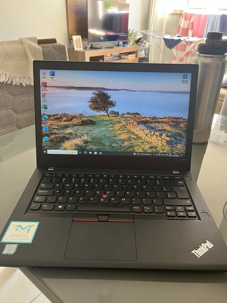 Notebook Lenovo (Teclado com Defeito), Notebook e uma máquina!