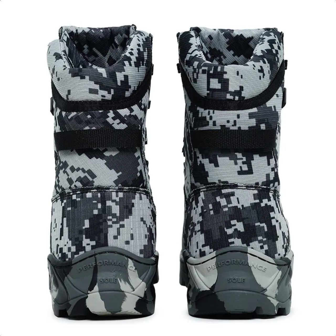 Bota coturno camuflada  - Foto 2