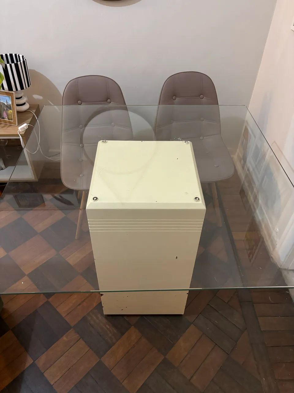 Mesa de jantar de vidro - Foto 4