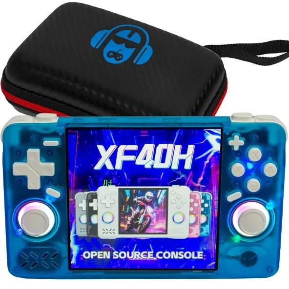 Console de jogos portátil retrô XF40H de código aberto com Linux 4.0, tela IPS - Foto 2