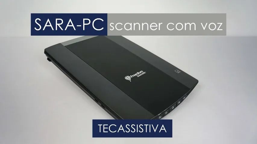 Scanner com voz para Deficiente Visual - Aluguel - Locação