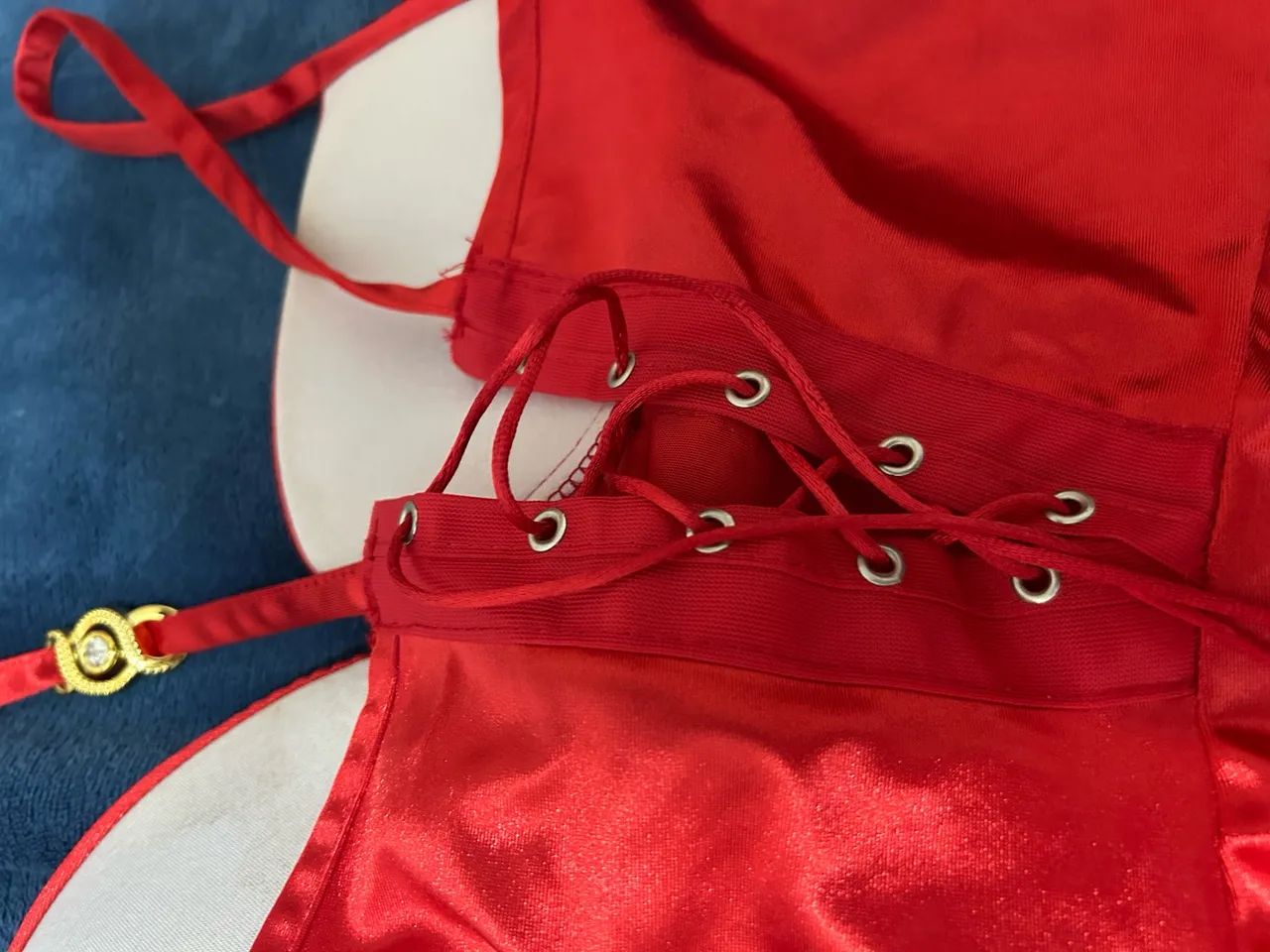Vestido corset vermelho  - Foto 5