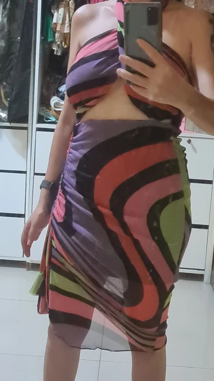 Vestido leli correia tamanho m