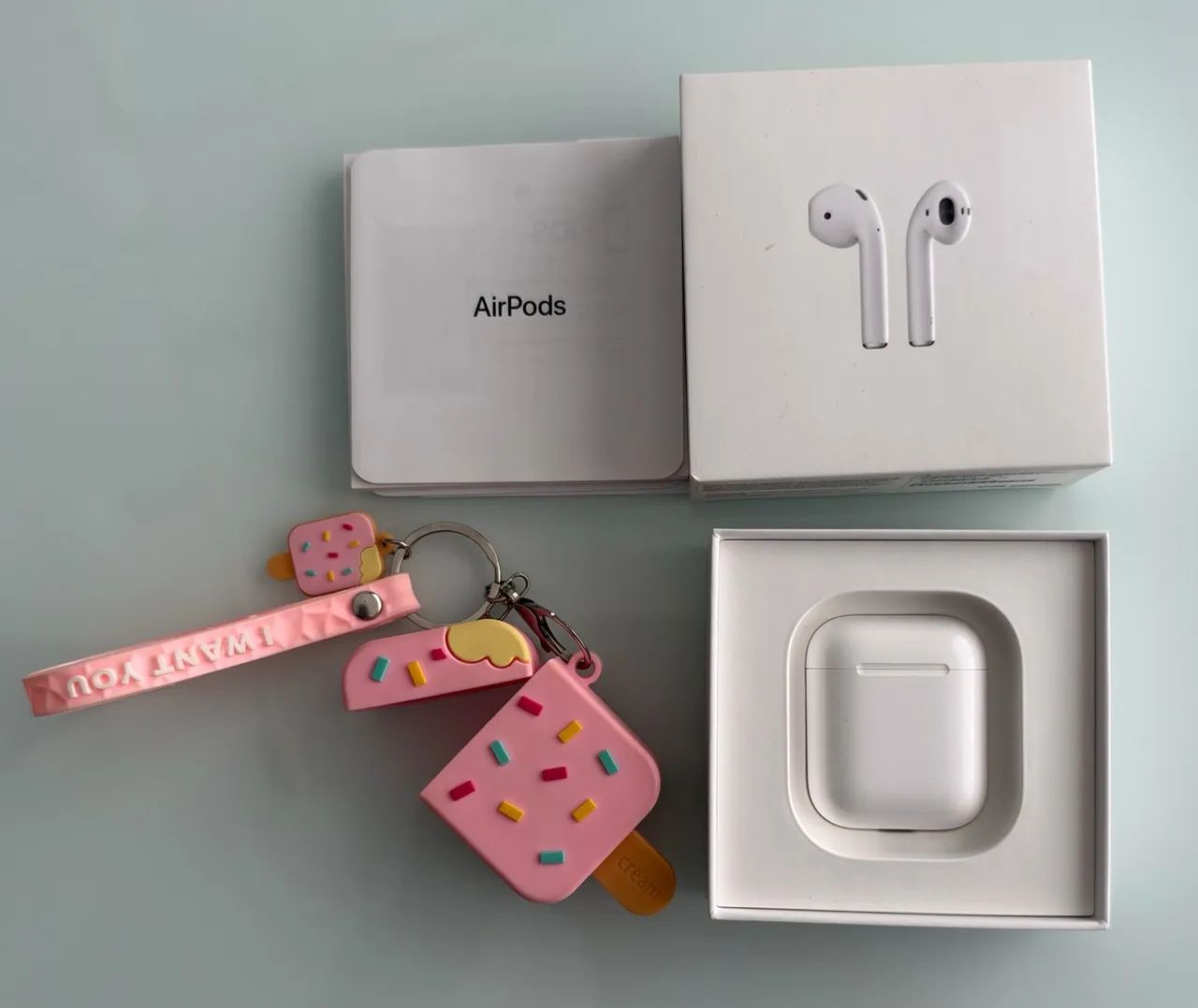 AirPods 第二世代　海外版 Apple AirPods 2° geração A2031 Original - Fones de Ouvido - Vila
