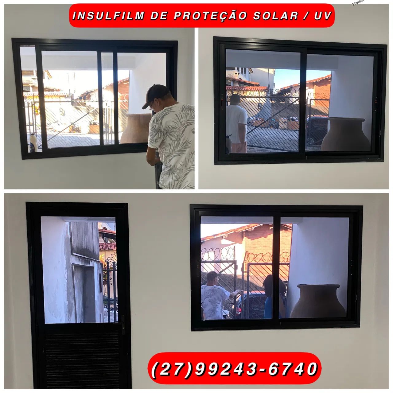 G5 Polyester Window Film Installation in Vila Velha