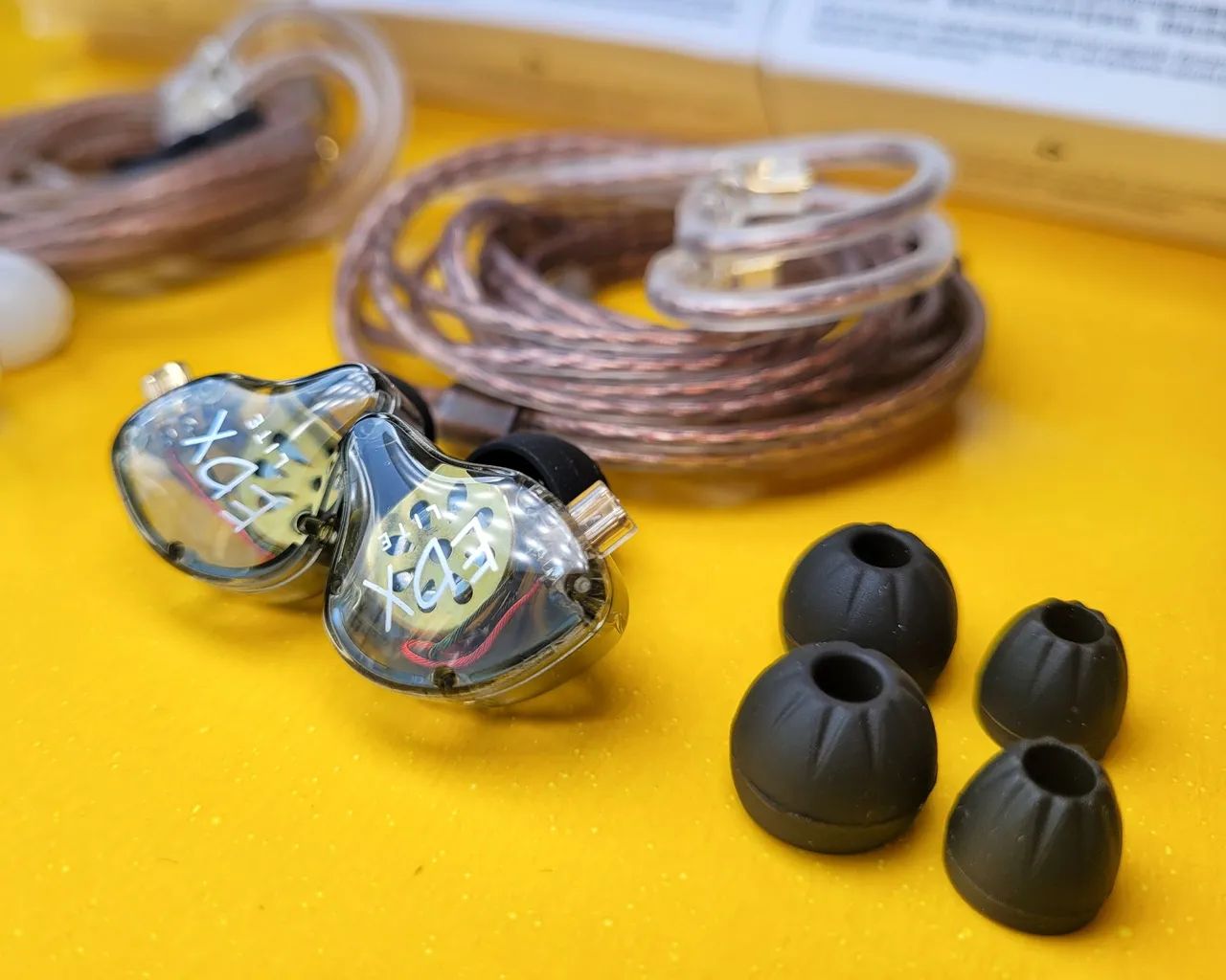 Fone KZ EDX Lite In Ear- com MIC - Gamer/Retorno - Foto 3