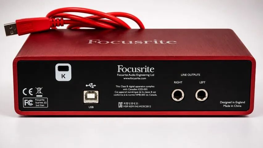 Focusrite Scarlett 2i2 2nd Gen Interface De Áudio 2 Geração - Foto 6