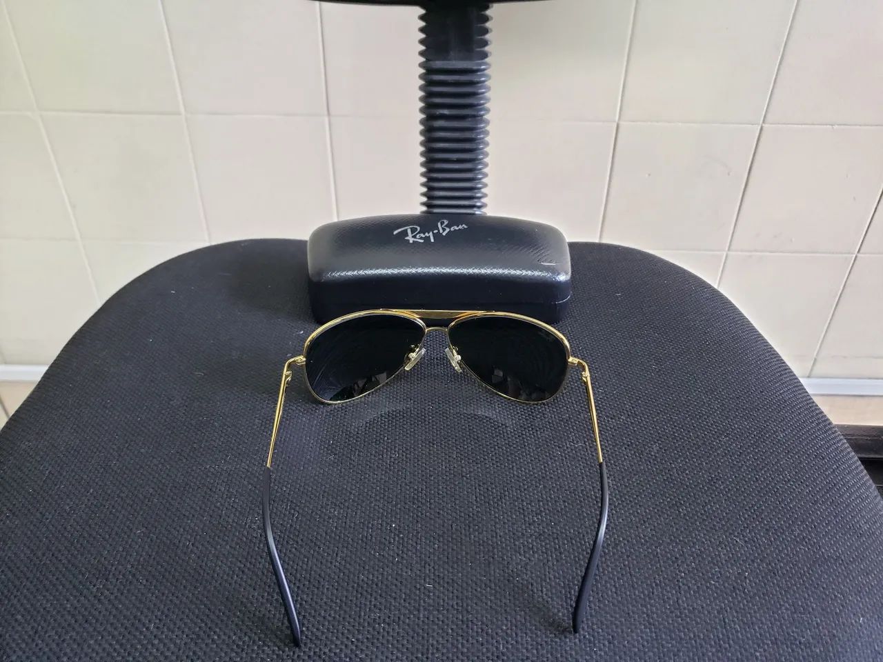 Óculos Ray-Ban Aviador original zero Part  - Foto 4
