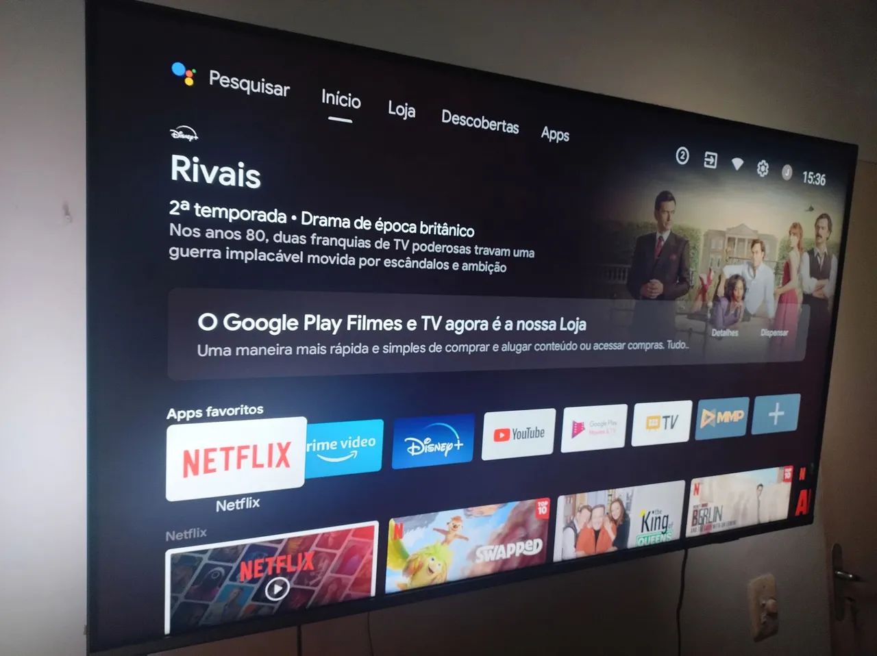 tv philips ambilight 50 polegadas