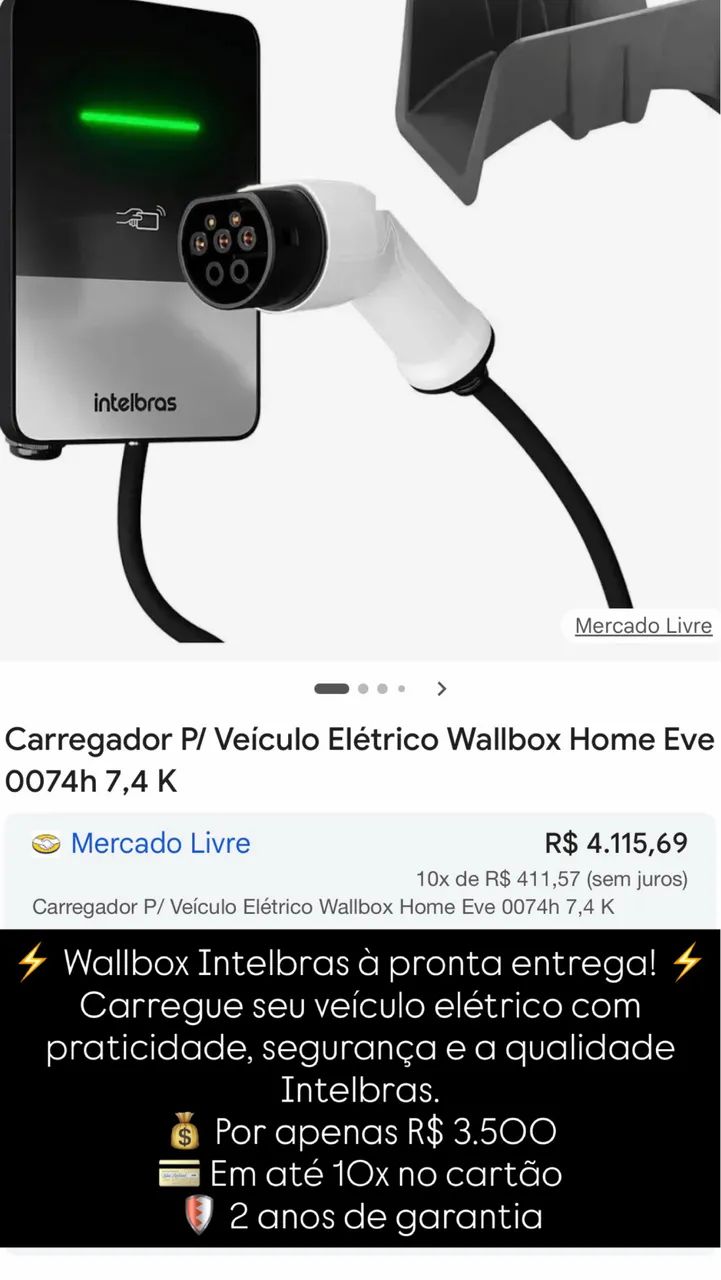 Wallbox intelbras Lacrada 