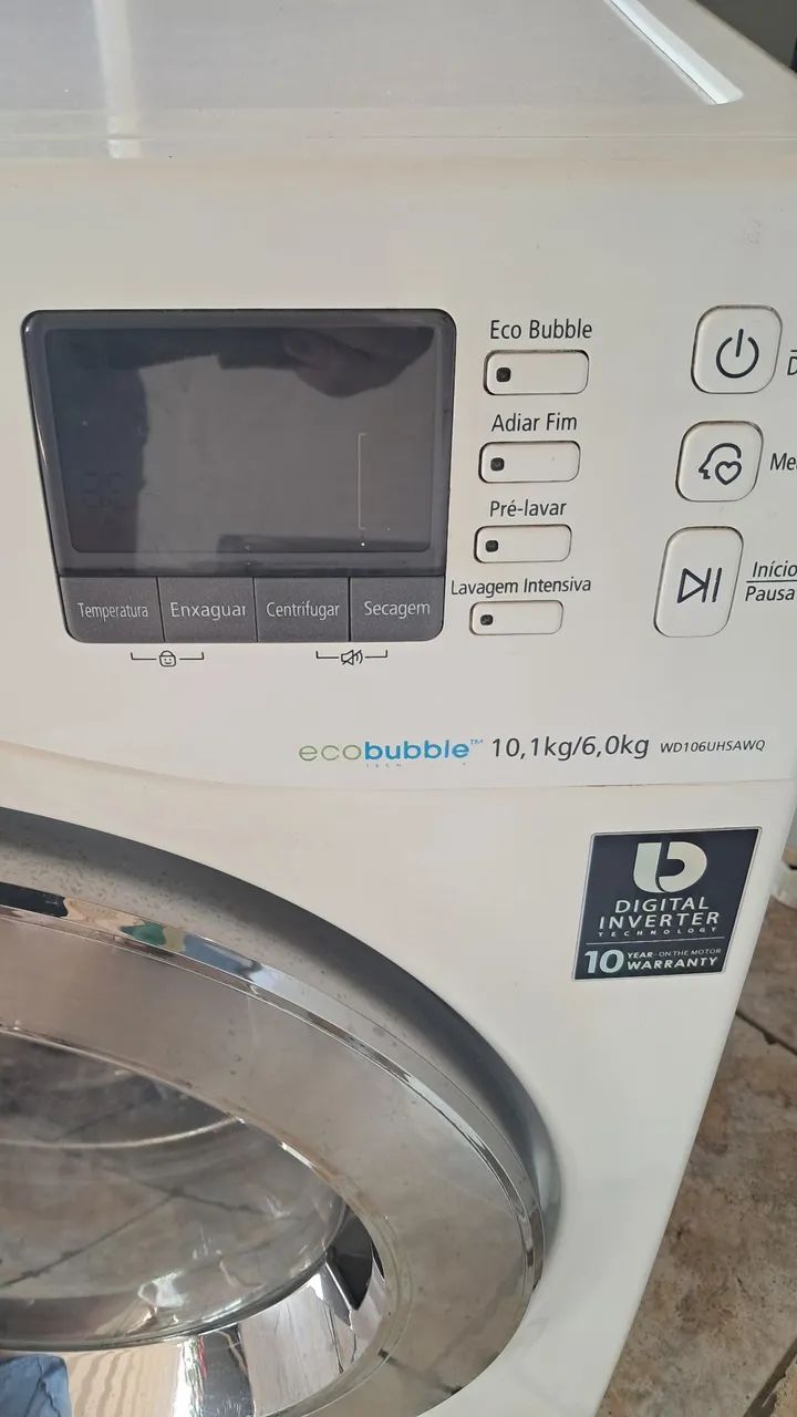 Lava e seca Samsung 10kg 110vts  - Foto 2