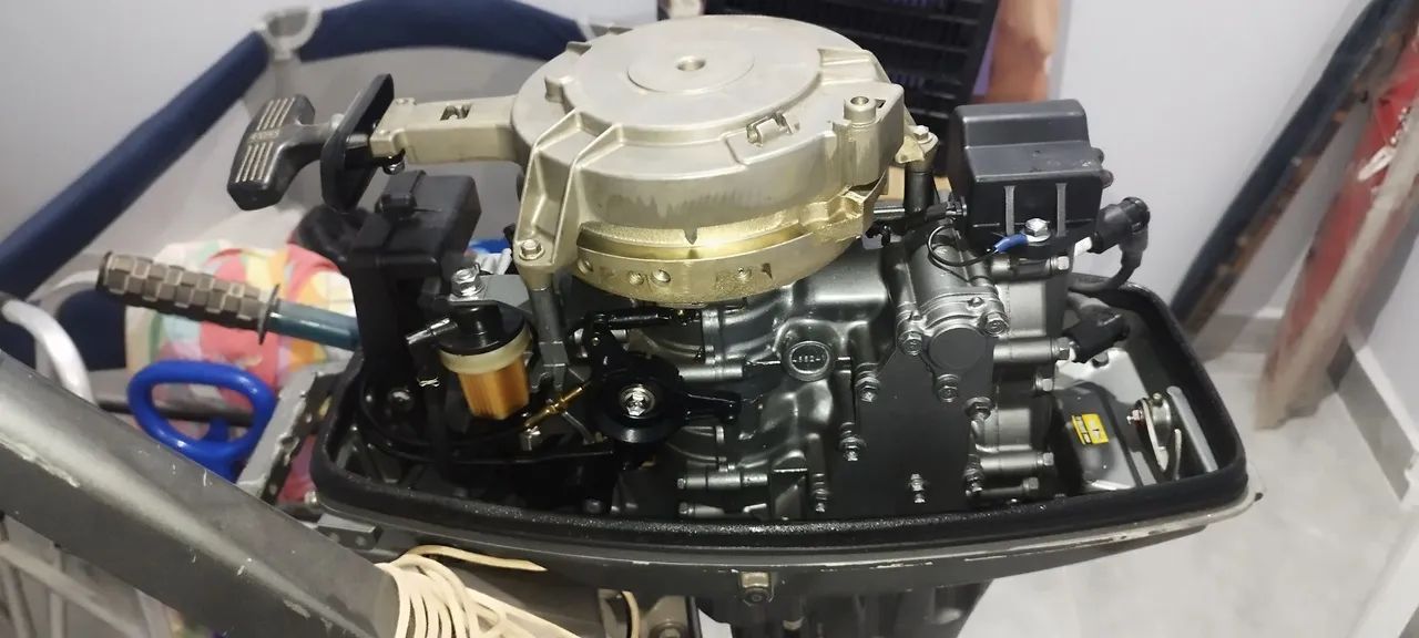 Motor de Popa Suzuki 15HP - Foto 3