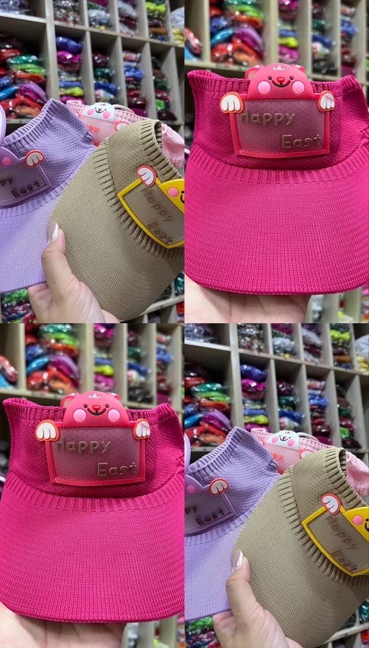 Viseira, boné e chapéu infantil. Viseira adulto - Foto 2