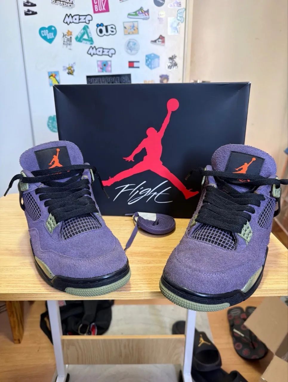Jordan 4 Canyon Purple