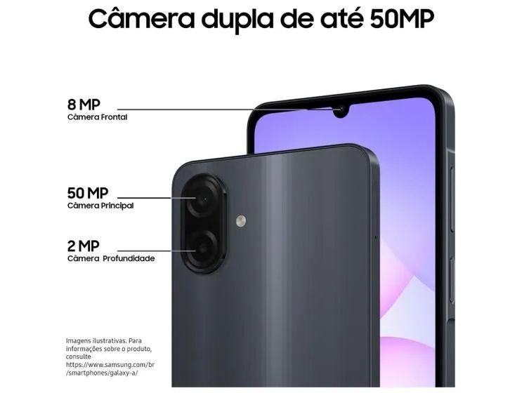 SANSUG GALAXY A07 128 GB  NOVO - Foto 2