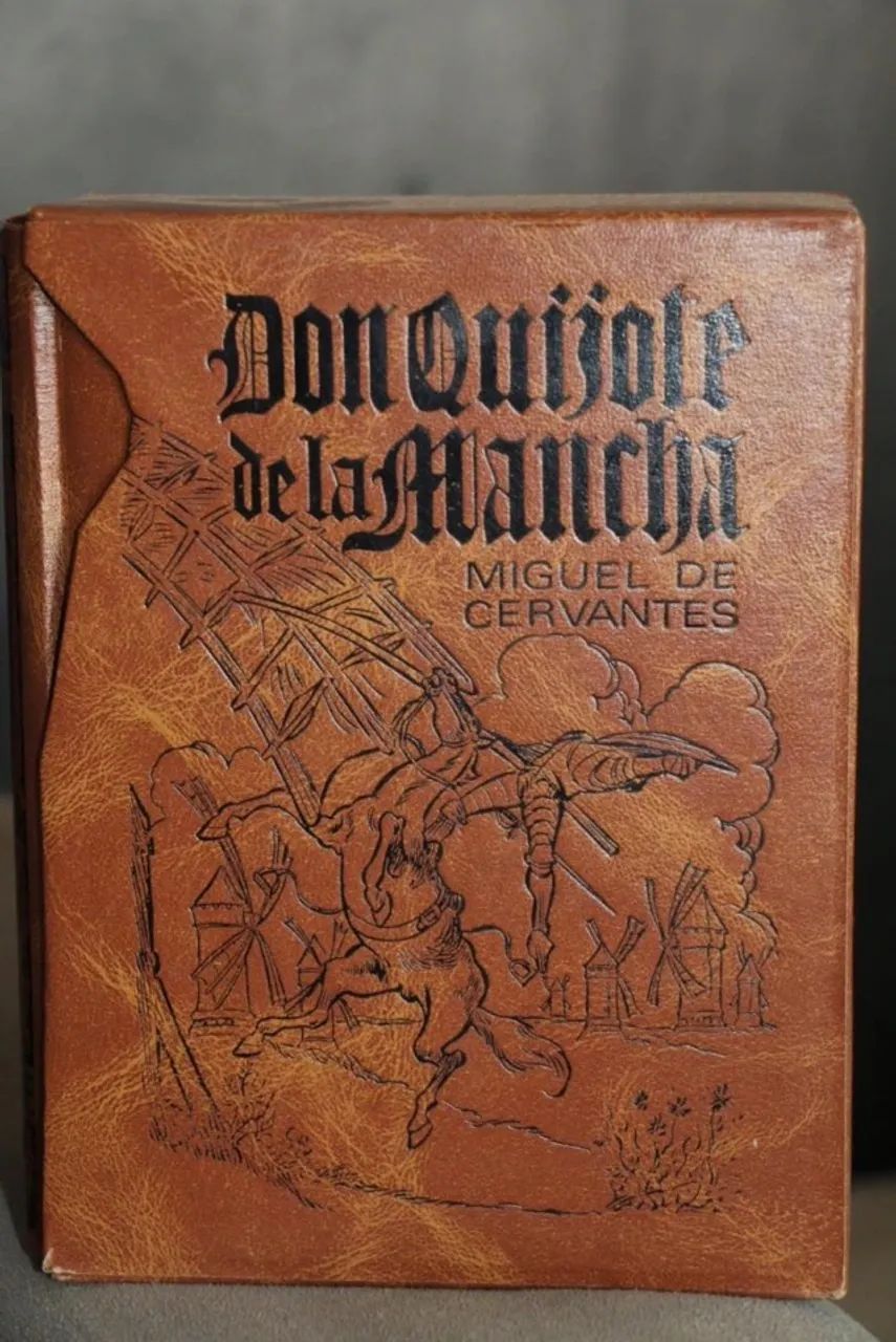Don Quijote Alfredo Ortells - Edição Especial IV Centenário (400 anos) Com Estojo Gravado - Foto 2