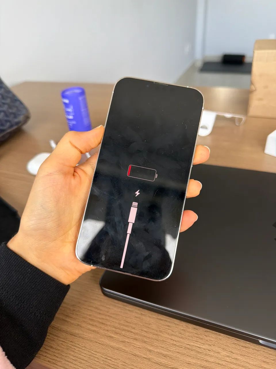 iphone 13 pro em perfeito estado saúde da bateria 75% - Celulares