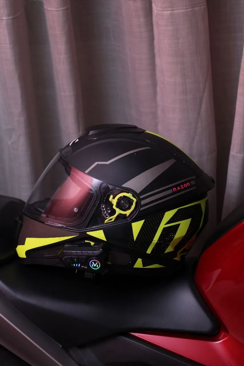 Capacete norisk+capa texx ronin - Foto 3