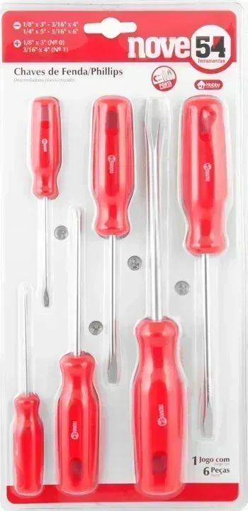 Chaves de fenda Philips nove54 2