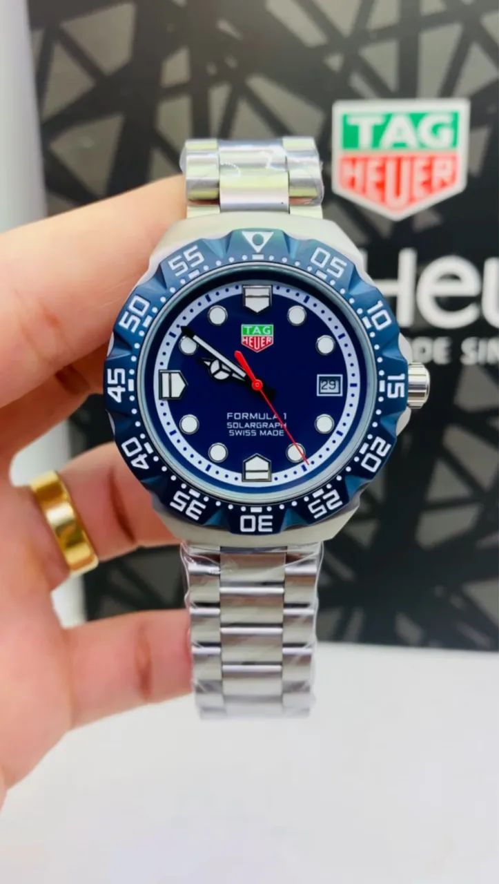 TAG Heuer Formula 1 Solargraph azul 