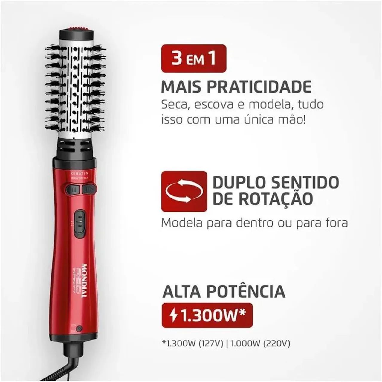 ESCOVA ROTATÓRIA  - Foto 2