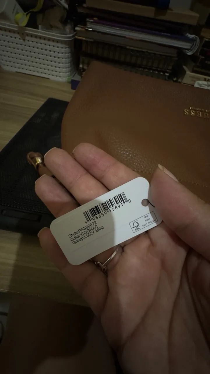 Bolsa GUESS original Caramelo- nova com etiqueta  - Foto 3