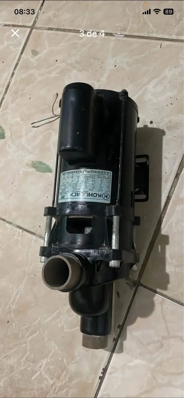 Bomba hidromassagem 