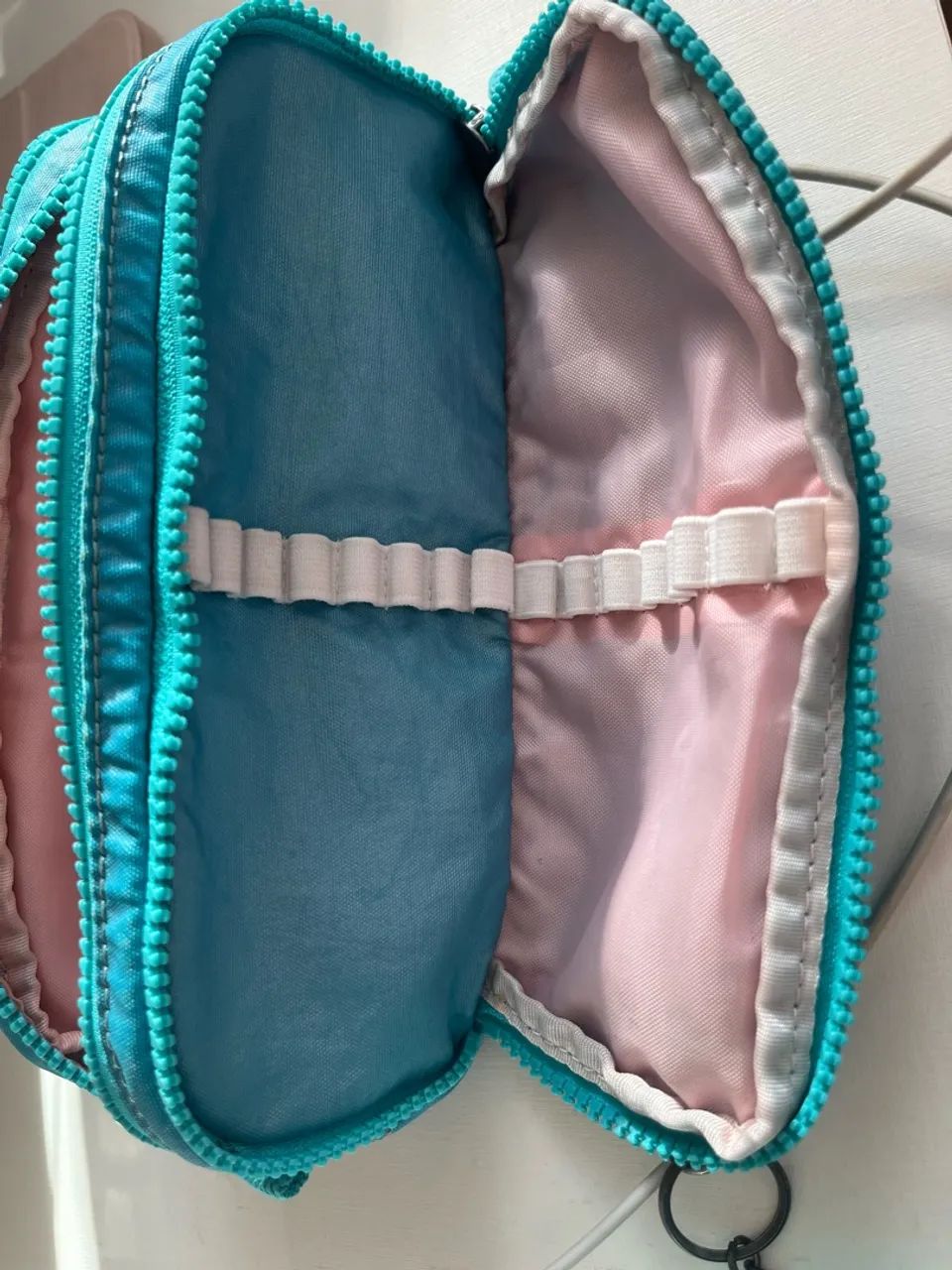 Estojo azul metálico kipling gitroy - Foto 4