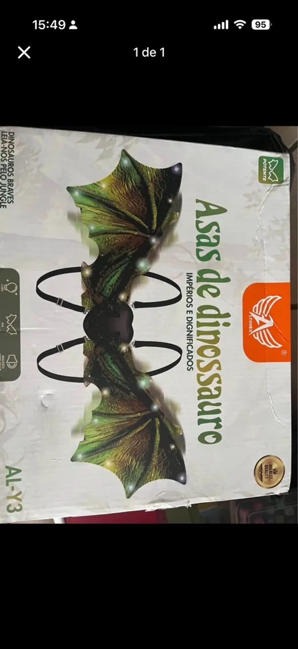 Asa de dinossauro NOVA 