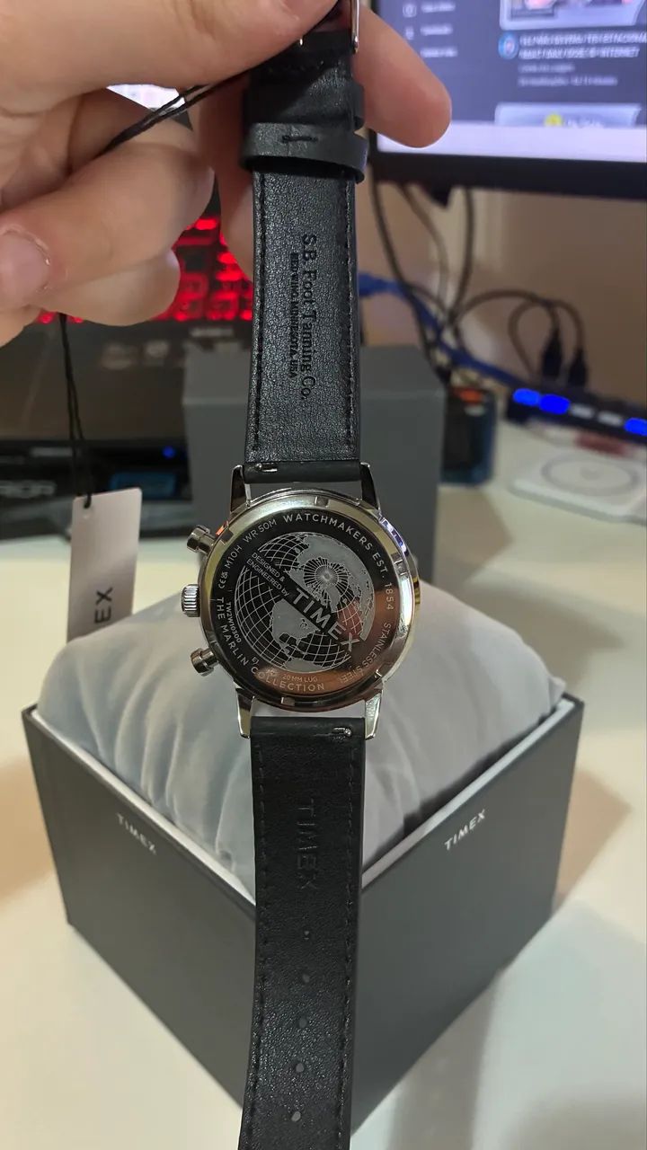 Relógio Timex Marlin Chronograph  - Foto 4